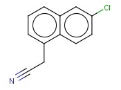 2-CHLORONAPHTHALENE-5-<span class='lighter'>ACETONITRILE</span>