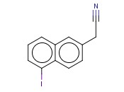 1-IODONAPHTHALENE-6-<span class='lighter'>ACETONITRILE</span>