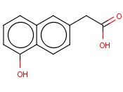 5-<span class='lighter'>NAPHTHOL</span>-2-ACETIC ACID