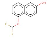 1-(DIFLUOROMETHOXY)-6-<span class='lighter'>NAPHTHOL</span>
