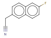 6-FLUORONAPHTHALENE-2-<span class='lighter'>ACETONITRILE</span>