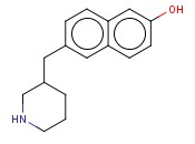 6-(3-PIPERIDINYLMETHYL)-2-<span class='lighter'>NAPHTHOL</span>