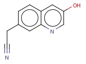 3-HYDROXYQUINOLINE-7-<span class='lighter'>ACETONITRILE</span>