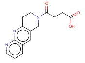 4-(8,9-DIHYDROPYRIDO[2,3-B]-1,6-NAPHTHYDRIN-7(6H)-YL)-<span class='lighter'>4-OXOBUTANOIC</span> ACID