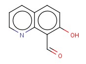7-HYDROXY-8-<span class='lighter'>QUINOLINECARBOXALDEHYDE</span>