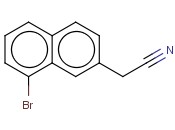 8-BROMONAPHTHALENE-2-<span class='lighter'>ACETONITRILE</span>