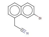 2-BROMONAPHTHALENE-8-<span class='lighter'>ACETONITRILE</span>