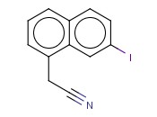 2-IODONAPHTHALENE-8-<span class='lighter'>ACETONITRILE</span>