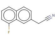 1-FLUORONAPHTHALENE-7-<span class='lighter'>ACETONITRILE</span>