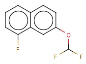 7-(DIFLUOROMETHOXY)-<span class='lighter'>1-FLUORONAPHTHALENE</span>
