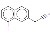 1-IODONAPHTHALENE-7-<span class='lighter'>ACETONITRILE</span>