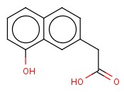 8-<span class='lighter'>NAPHTHOL</span>-2-ACETIC ACID