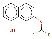 2-(DIFLUOROMETHOXY)-8-<span class='lighter'>NAPHTHOL</span>