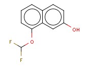 1-(DIFLUOROMETHOXY)-7-<span class='lighter'>NAPHTHOL</span>