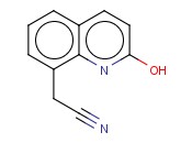 2-(2-HYDROXYQUINOLIN-8-YL)<span class='lighter'>ACETONITRILE</span>