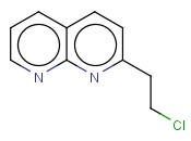 2-(2-CHLORO-ETHYL)-[<span class='lighter'>1,8</span>]<span class='lighter'>NAPHTHYRIDINE</span>