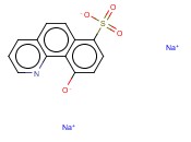 DISODIUM 10-OXIDOBENZO[H]QUINOLINE-7-SULFONATE