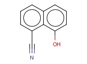 1-CYANO-8-<span class='lighter'>NAPHTHOL</span>