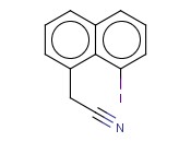 1-IODONAPHTHALENE-8-<span class='lighter'>ACETONITRILE</span>