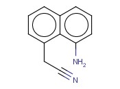 1-AMINONAPHTHALENE-8-<span class='lighter'>ACETONITRILE</span>