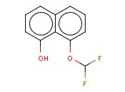 1-(DIFLUOROMETHOXY)-8-<span class='lighter'>NAPHTHOL</span>