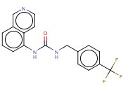 1-(4-(TRIFLUOROMETHYL)BENZYL)-3-(ISOQUINOLIN-5-YL)UREA