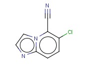 6-CHLOROIMIDAZO[1,2-A]PYRIDINE-5-CARBONITRILE