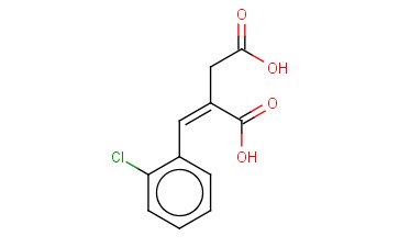 2-(2-CHLORO-BENZYLIDENE)-<span class='lighter'>SUCCINIC</span> ACID