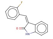 2H-INDOL-2-ONE, 3-[(2-FLUOROPHENYL)METHYLENE]-1,3-DIHYDRO-