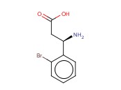 (R)-3-<span class='lighter'>AMINO</span>-3-(2-BROMO-PHENYL)-<span class='lighter'>PROPIONIC</span> ACID