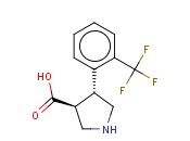 (3S,4R)-4-(2-(TRIFLUOROMETHYL)PHENYL)PYRROLIDINE-3-CARBOXYLIC ACID