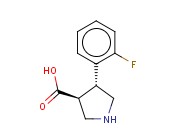 (3S,4R)-4-(2-氟苯基)<span class='lighter'>吡咯烷</span>-3-羧酸