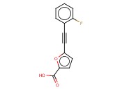 5-((2-FLUOROPHENYL)ETHYNYL)FURAN-2-CARBOXYLIC ACID