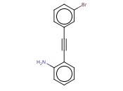 2-(2-(3-BROMOPHENYL)<span class='lighter'>ETHYNYL</span>)<span class='lighter'>BENZENAMINE</span>