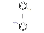 2-(2-(2-FLUOROPHENYL)<span class='lighter'>ETHYNYL</span>)<span class='lighter'>BENZENAMINE</span>