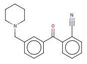 <span class='lighter'>2-CYANO-3</span>'-<span class='lighter'>PIPERIDINOMETHYL</span> <span class='lighter'>BENZOPHENONE</span>