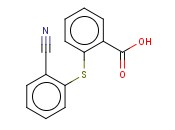 2-(2-氰<span class='lighter'>基</span><span class='lighter'>苯</span>硫)苯<span class='lighter'>甲酸</span>