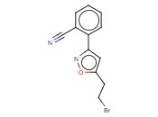 2-(5-(2-BROMOETHYL)ISOXAZOL-3-YL)BENZONITRILE