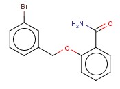 2-[(<span class='lighter'>3-BROMOPHENYL</span>)METHOXY]BENZAMIDE