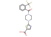 2-(4-(2-(TRIFLUOROMETHYL)BENZOYL)PIPERAZIN-1-YL)THIAZOLE-5-CARBOXYLIC ACID