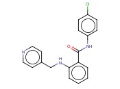 N-(4-CHLOROPHENYL)-2-[(PYRIDIN-4-YLMETHYL)AMINO]BENZAMIDE