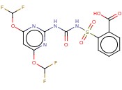 2-[4,6-双(二氟<span class='lighter'>甲</span>氧基)嘧啶-2-<span class='lighter'>基</span>氨<span class='lighter'>甲</span><span class='lighter'>酰</span><span class='lighter'>磺</span>酰胺基]苯甲酸
