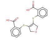 2-((4-[(2-CARBOXYPHENYL)THIO]-2,5-DIHYDROFURAN-3-YL)THIO)BENZOIC ACID