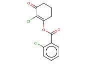 (2-CHLORO-3-OXOCYCLOHEXEN-1-YL)-<span class='lighter'>2-CHLOROBENZOATE</span>