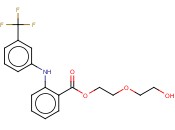 2-(2-羟基<span class='lighter'>乙</span>氧基)乙基 2-[3-(三<span class='lighter'>氟</span>甲基)苯胺基]<span class='lighter'>苯甲酸</span><span class='lighter'>酯</span>