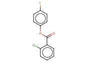 4-FLUOROPHENYL <span class='lighter'>2-CHLOROBENZOATE</span>