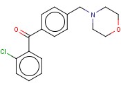 <span class='lighter'>2-CHLORO-4</span>'-<span class='lighter'>MORPHOLINOMETHYL</span> <span class='lighter'>BENZOPHENONE</span>