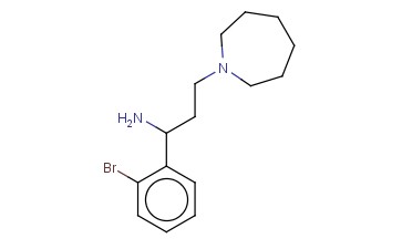 3-(AZEPAN-1-YL)-1-(2-BROMOPHENYL)PROPAN-1-AMINE