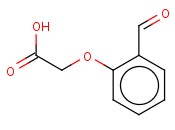 2-<span class='lighter'>甲酸</span><span class='lighter'>基</span><span class='lighter'>苯</span>氧乙酸