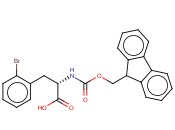 <span class='lighter'>Fmoc-Phe</span>(2-Br)-OH